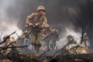 Televizijos serialo "Band Of Brothers" kadras