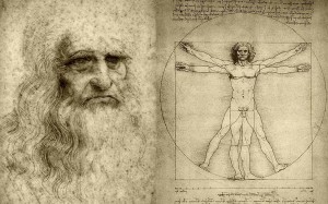 Leonardo da Vinci iliustracija