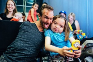Nick Vujicic asmeninio archyvo nuotr.